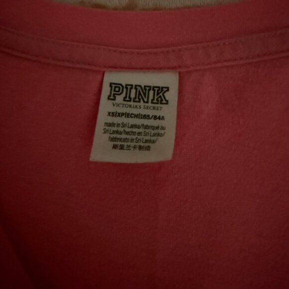 PINK Victoria's Secret Coral Tee - Picture 2 of 2